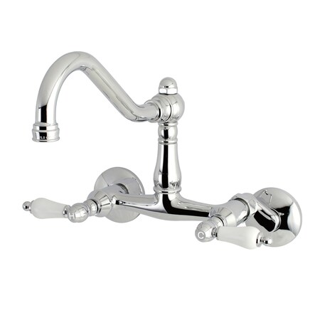 Vintage KS3221PL 6-Inch Adjustable Center Wall Mount Kitchen Faucet KS3221PL